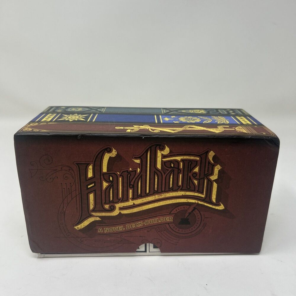 Hardback A Novel Deck-Builder Board Game Fowers Games Word Deckbuilding 2017